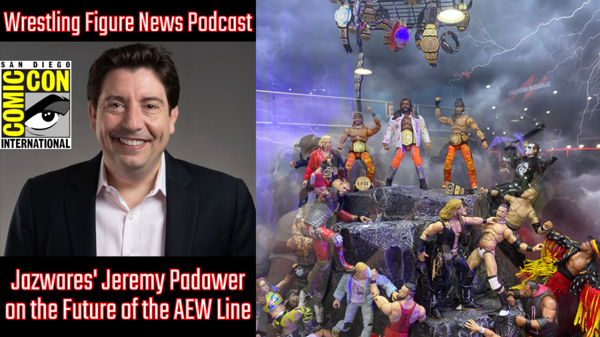 Comic-Con 2024 Podcast: Jazwares’ Jeremy Padawer on the Future of the AEW Line Comic-Con 2024 Podcast: Jazwares’ Jeremy Padawer on the Future of the AEW Line