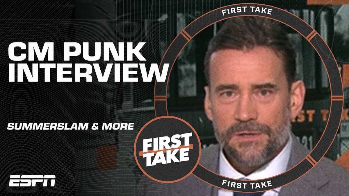 Video: CM Punk talks Drew McIntyre, SummerSlam with ESPN ‘First Take’