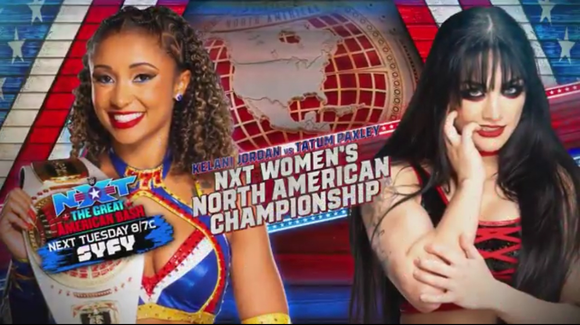 Kelani Jordan vs. Tatum Paxley Added To The Great American Bash Night Two