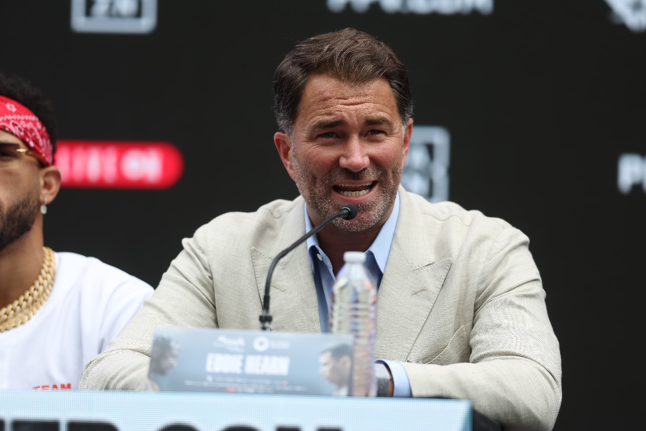 Eddie Hearn Wants Terence Crawford To Face Boots Ennis Next
