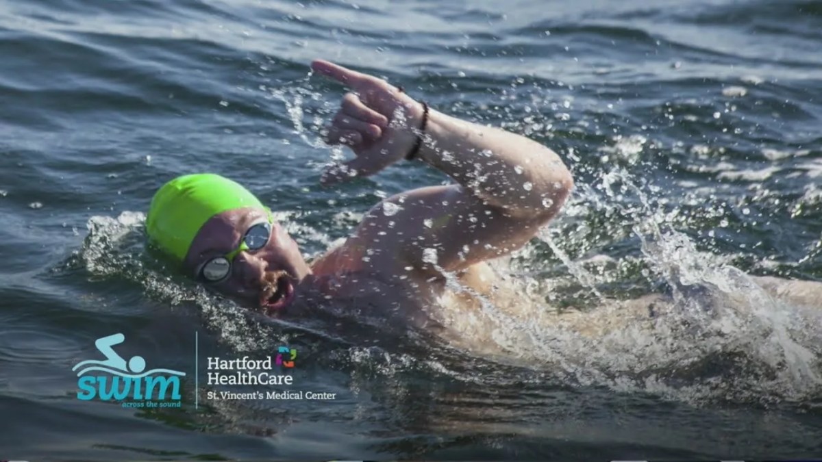 Joey Nizzardo Looking For A Second Win At Swim Across The Sound | WTNH News8