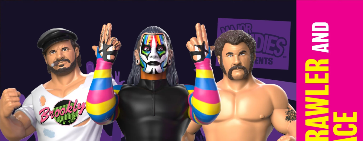 Pre-Order Alert: Jeff Hardy, Harley Race & Brooklyn Brawler Big Rubber Guys Series 9