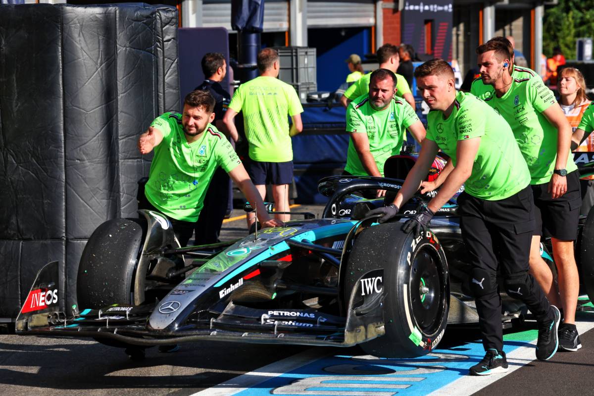 Mercedes still confident in upgraded W15 floor despite Spa ditch