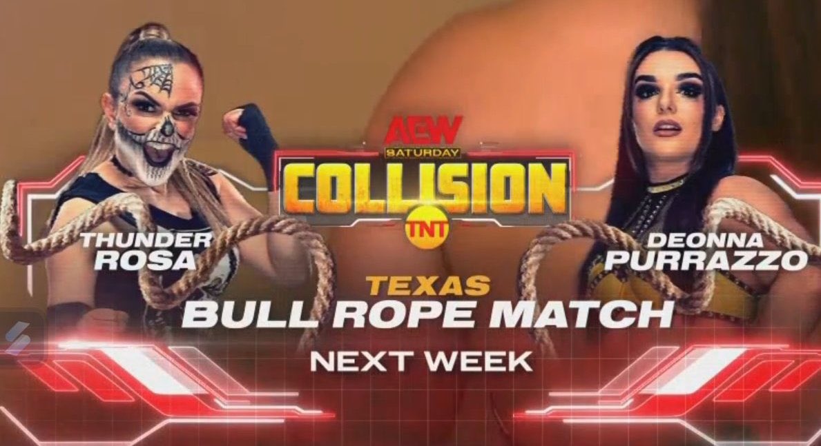 Texas Bull Rope Match Set For Aug. 10 AEW Collision
