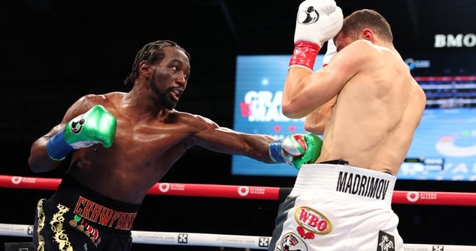Terence crawford decisions a skillful Israil Madrimov