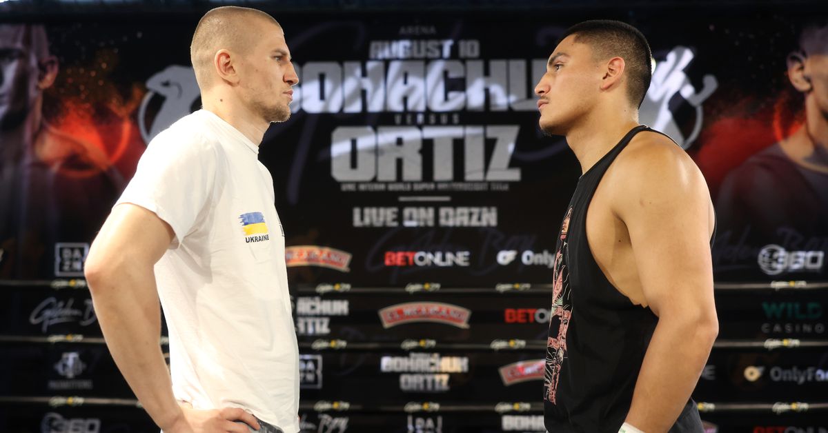 Boxing streaming and TV schedule for Aug. 5-10