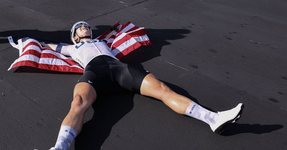 Olympics 2024: USA’s Kristen Faulkner stuns competition, and herself, to win road race
