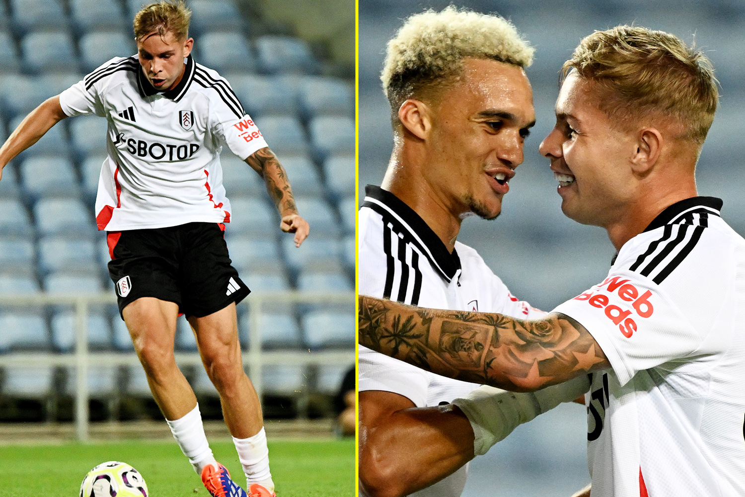 ‘Tears in my eyes’ – Emile Smith Rowe shows Arsenal what they’re missing just seven minutes into Fulham debut