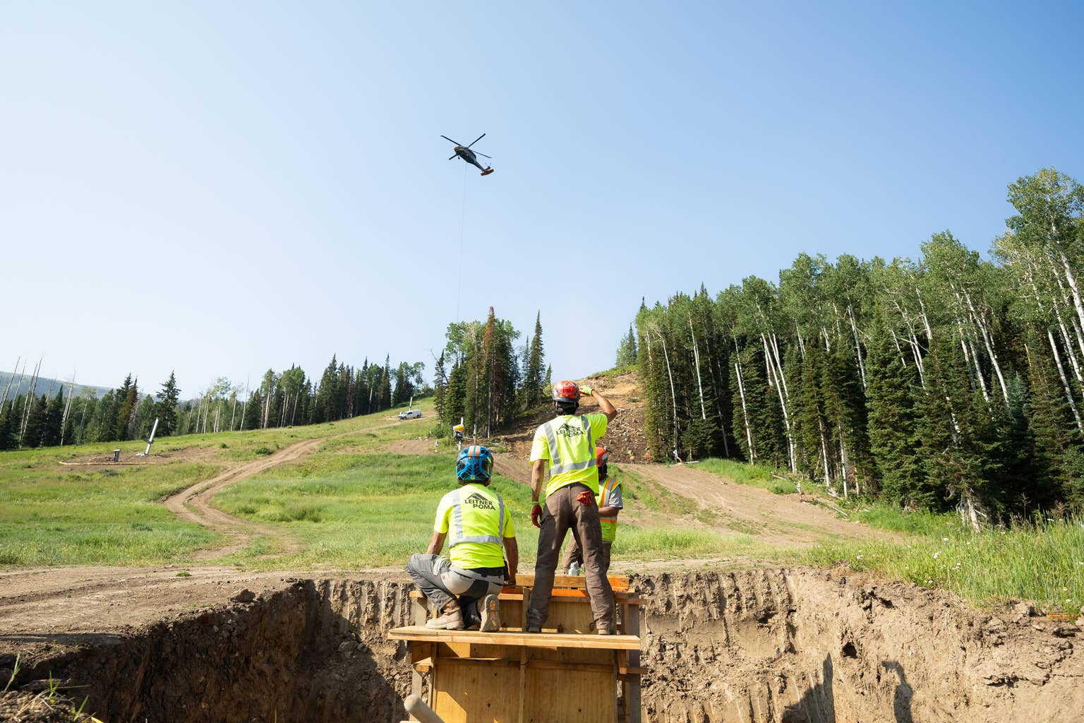 Construction Continues on New Snowmass Chairlift