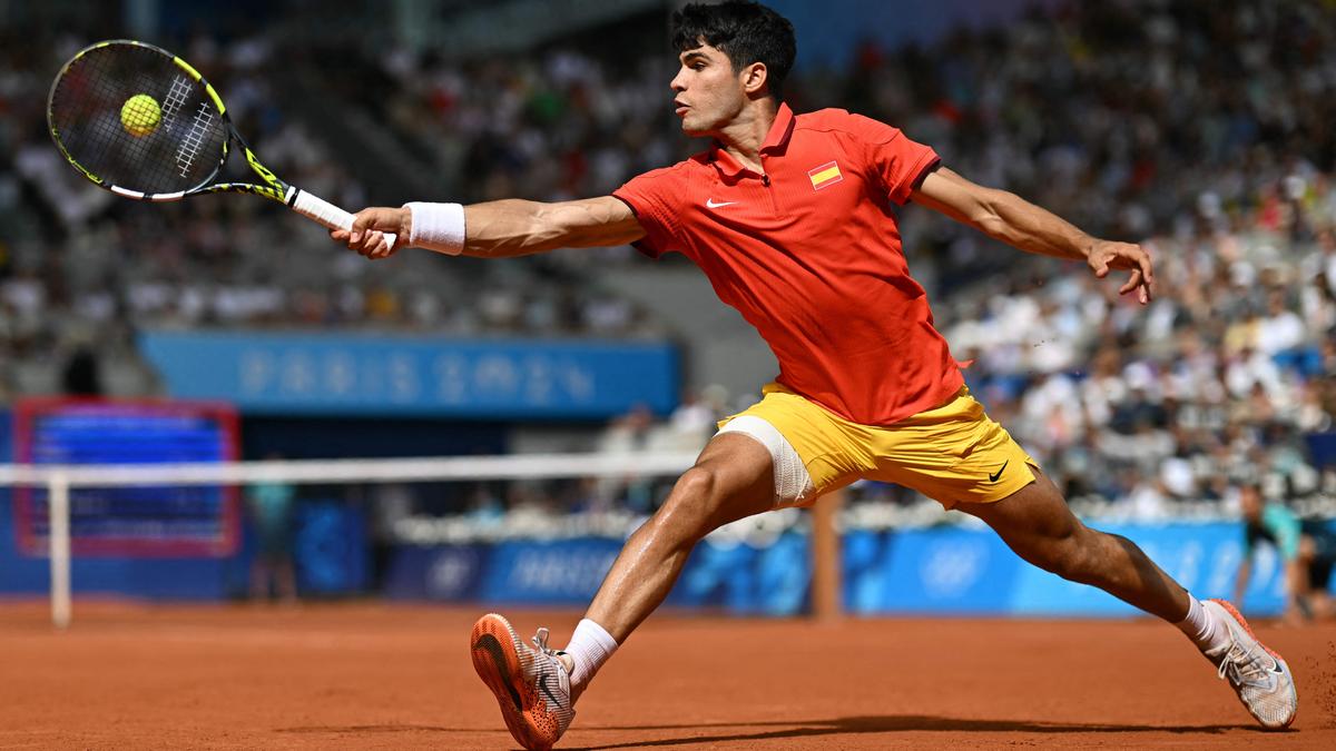 Alcaraz says pressure of playing for Spain got to him in loss to Djokovic in Olympics final Alcaraz says pressure of playing for Spain got to him in loss to Djokovic in Olympics final