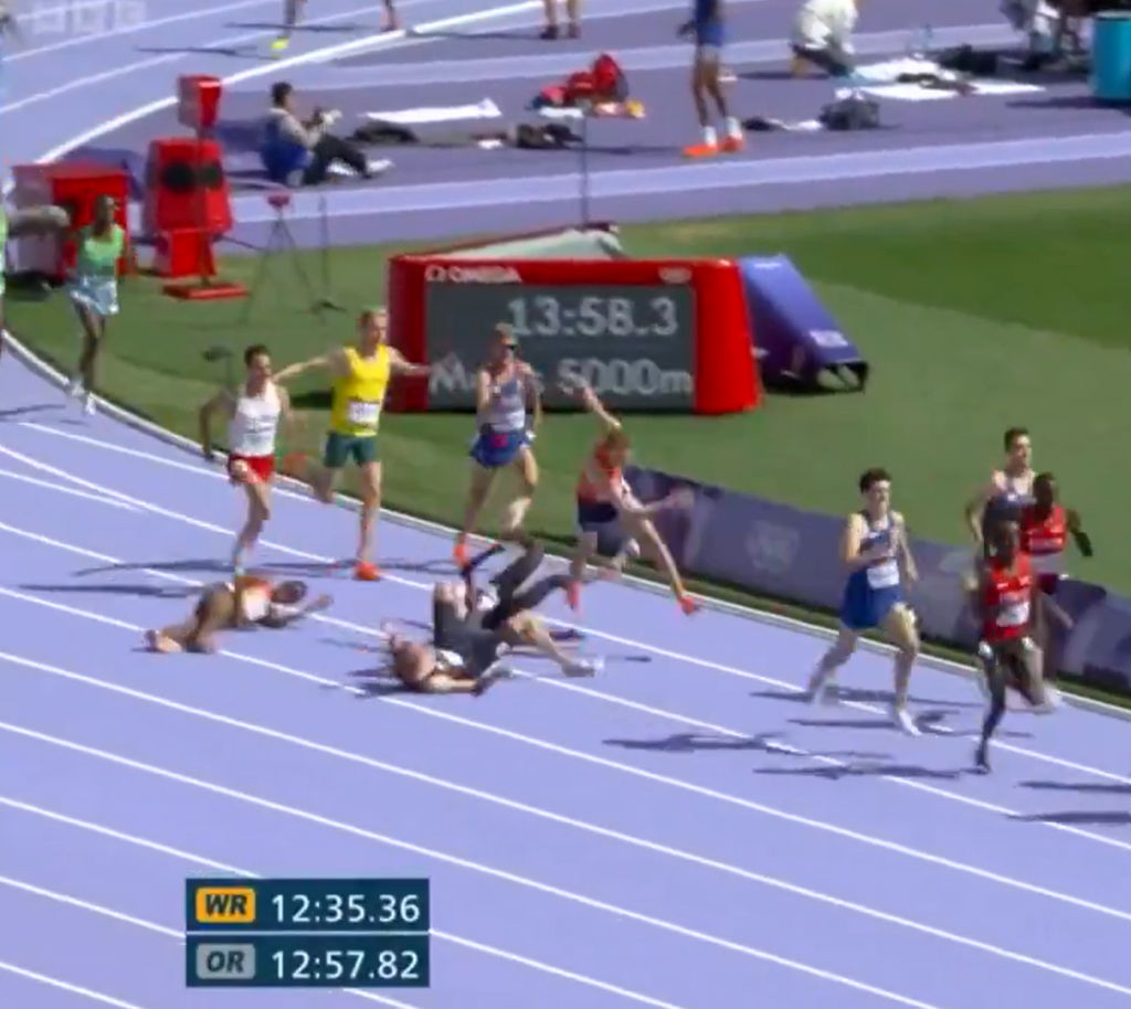 Paris Day 6 A.M.: Chaos Strikes Men’s 5,000 Prelims – Nur, Ahmed, Grijalva Eliminated