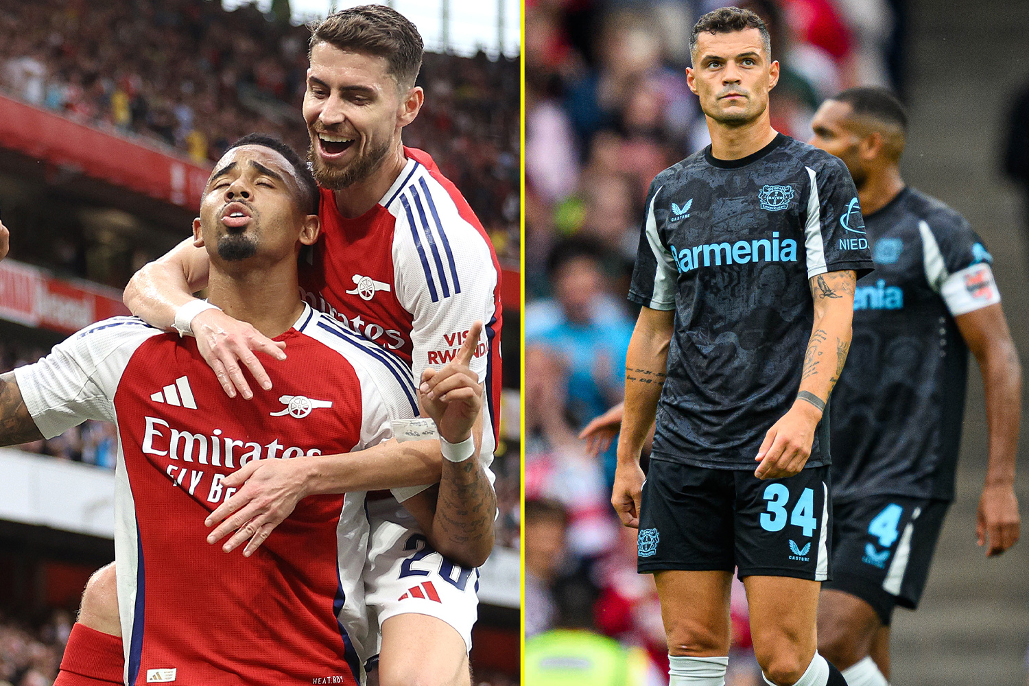 ‘Once a Gooner’ – Arsenal fans poke fun at Granit Xhaka as transfer admission comes back to bite him in emphatic fashion