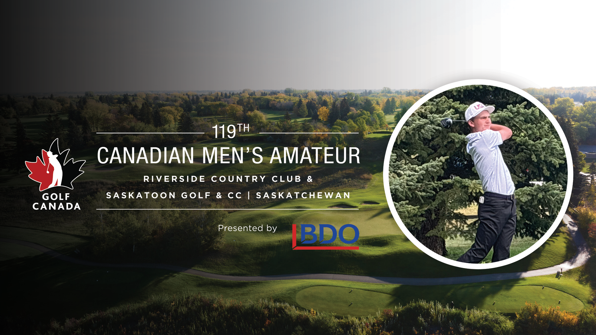 Tyler Mawhinney holds lead by one heading into final round at the 119th Canadian Men’s Amateur Championship