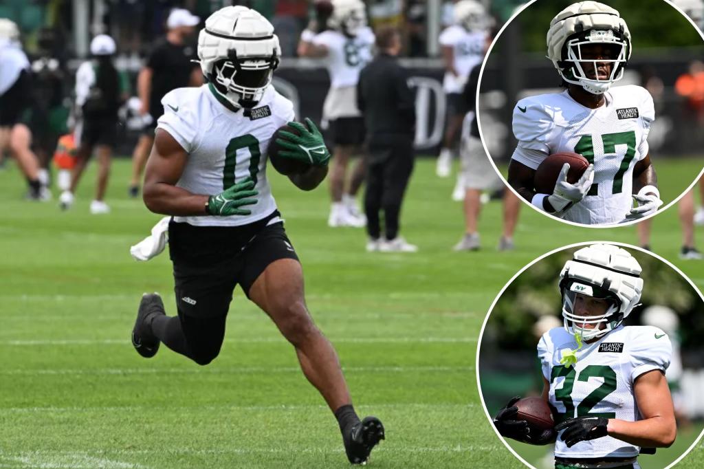 Jets believe rookie trio will help make offense more physical