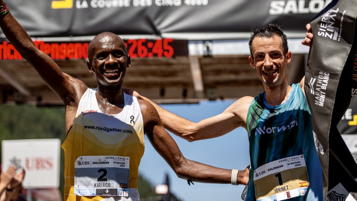 2024 Sierre-Zinal Results: Joyline Chepngeno Takes Surprise Win While Kilian Jornet Seals 10th Victory