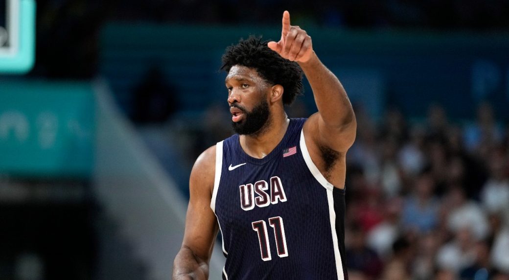 Joel Embiid challenges French fans ahead of Olympic men’s basketball final