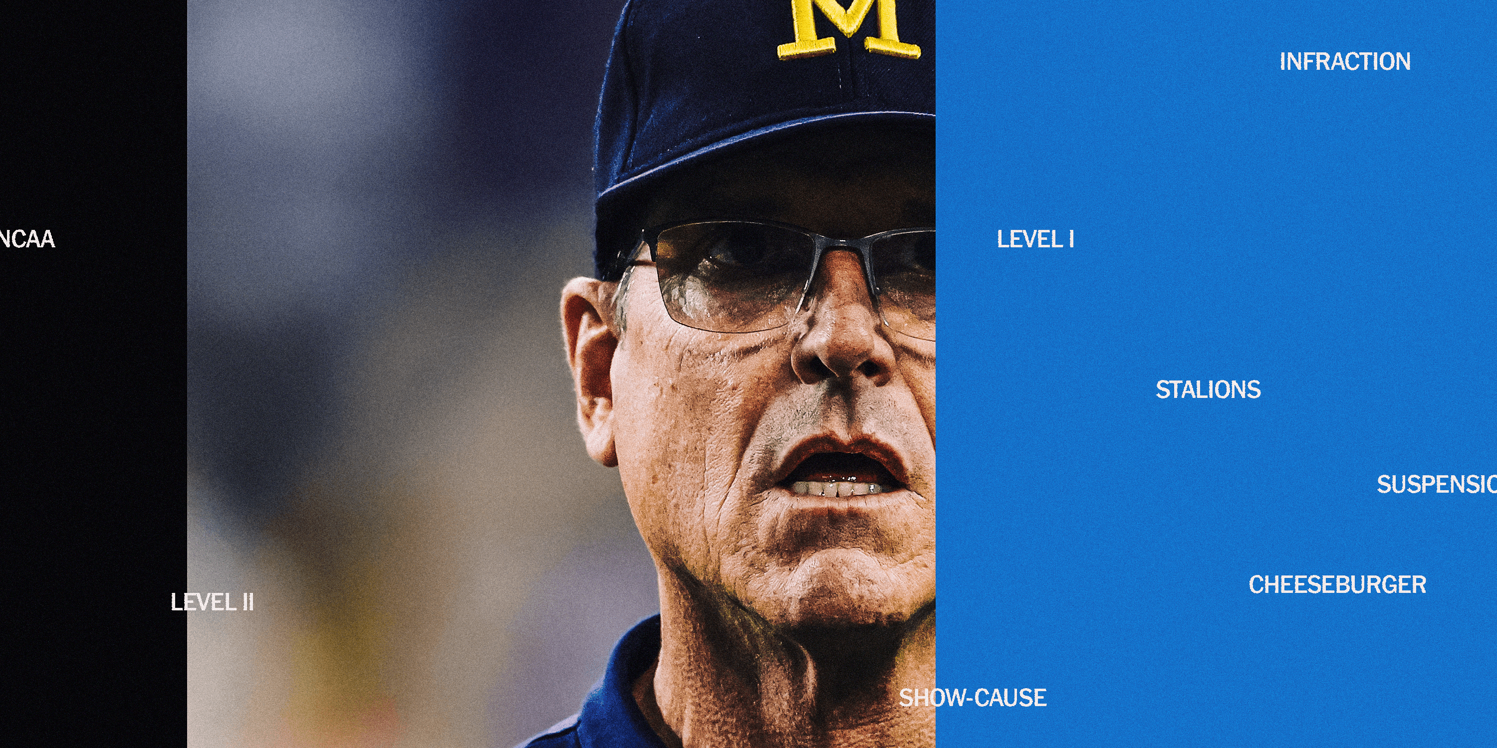 Did the NCAA chase Jim Harbaugh to the NFL over a cheeseburger? Check the receipts