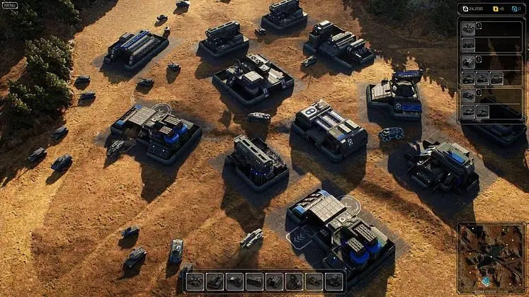 Incarnus Warfare seems inspired by C&amp;C Generals but with a sci-fi setting