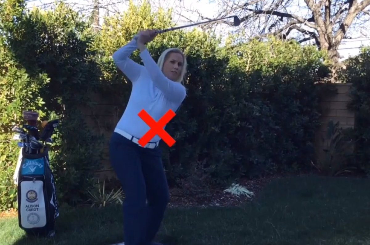 Get in the Right Position at the Top of Your Swing