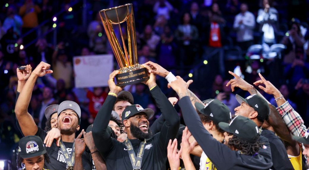NBA Cup schedule features LeBron vs. Wembanyama, Thompson’s return to Golden State