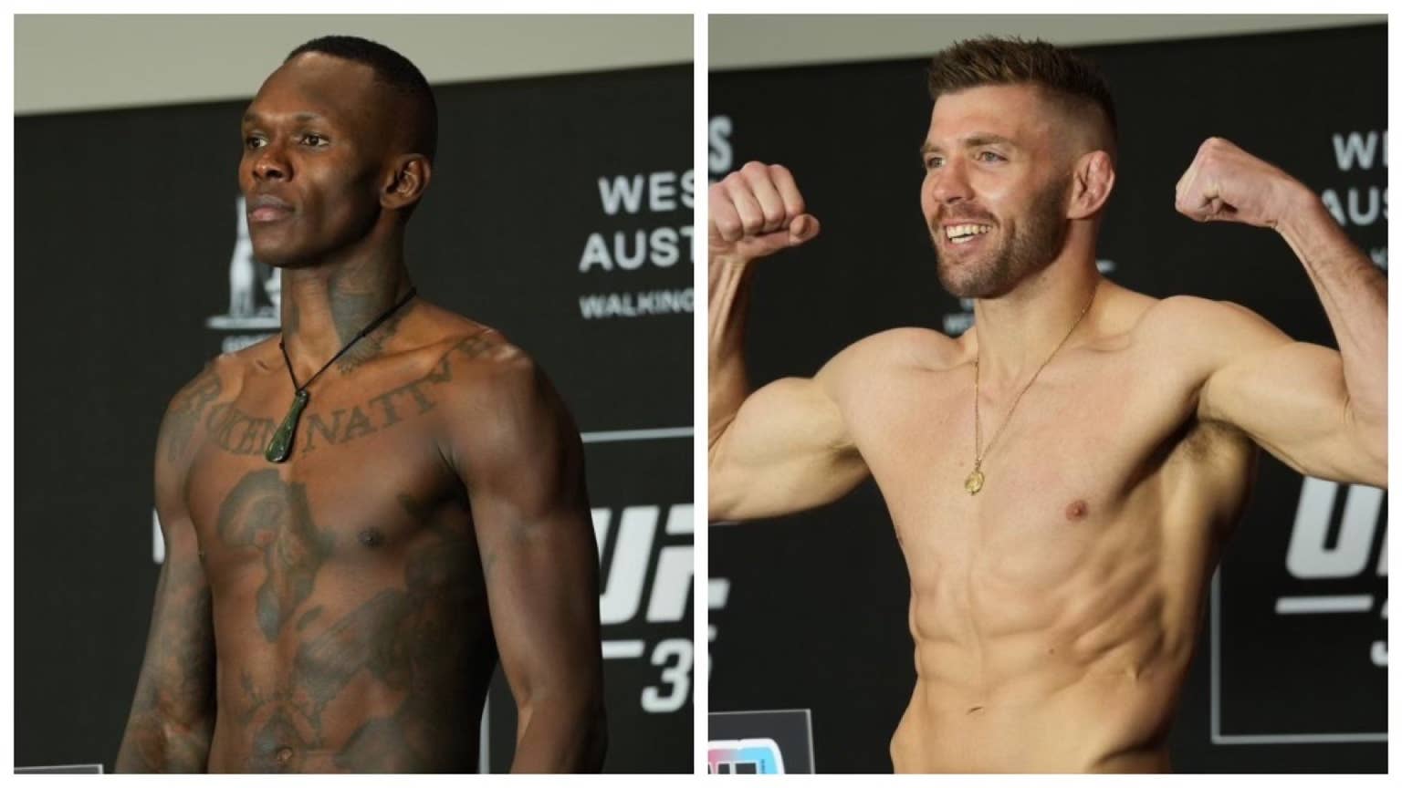 UFC 305 Main Event Weigh-In Video: Dricus du Plessis vs. Israel Adesanya