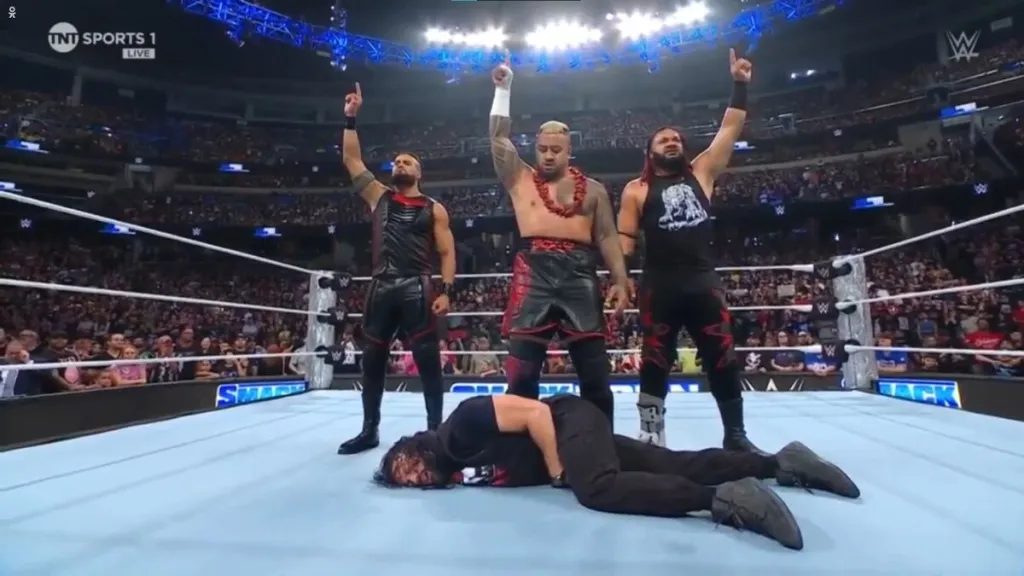8/16 WWE SmackDown Videos: Full Segment – The Bloodline assaults Roman Reigns and more!