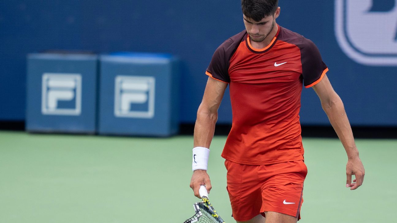 Alcaraz out of Cincy after 'worst match' of career