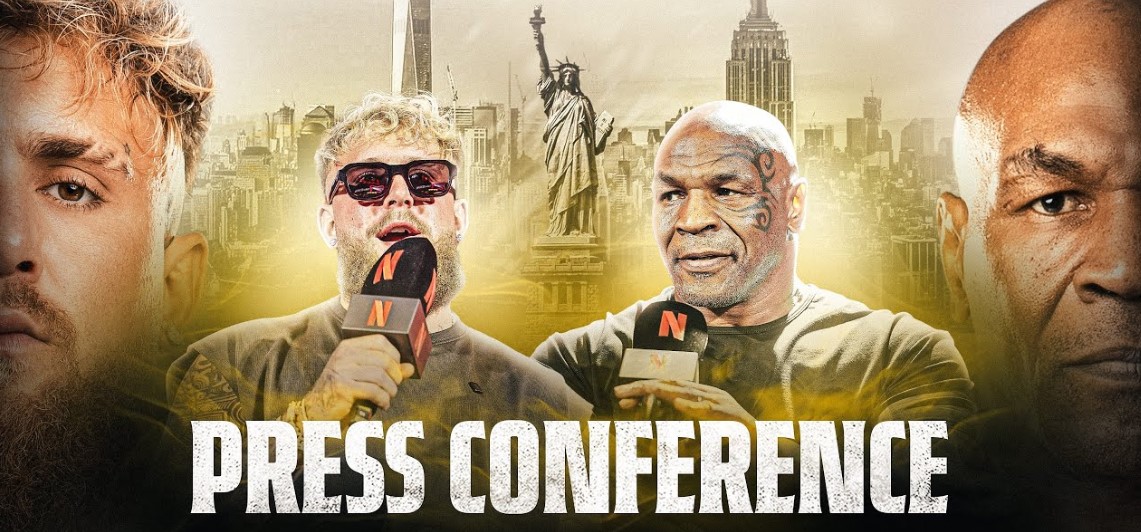 Jake Paul vs Mike Tyson Press Conference Live