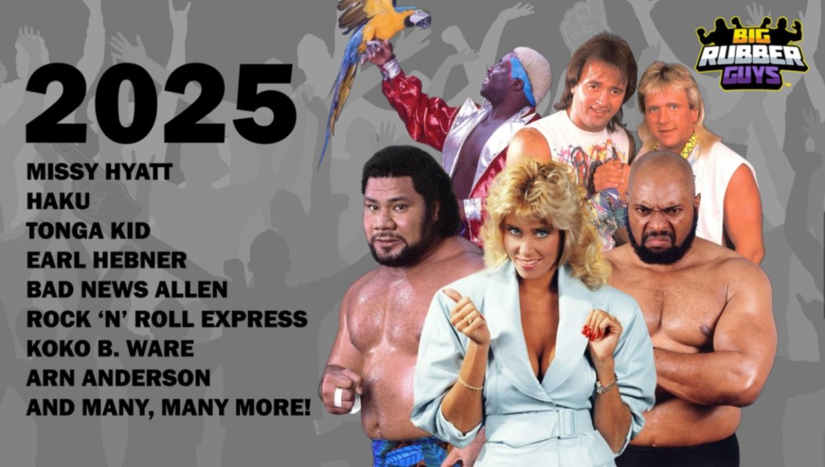Future Big Rubber Guys Lineups Revealed for November 2024 and January 2025 Future Big Rubber Guys Lineups Revealed for November 2024 and January 2025