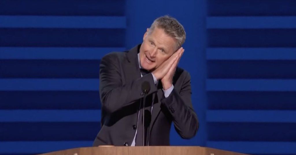 Steve Kerr crushed it at the Democratic National Convention Steve Kerr crushed it at the Democratic National Convention