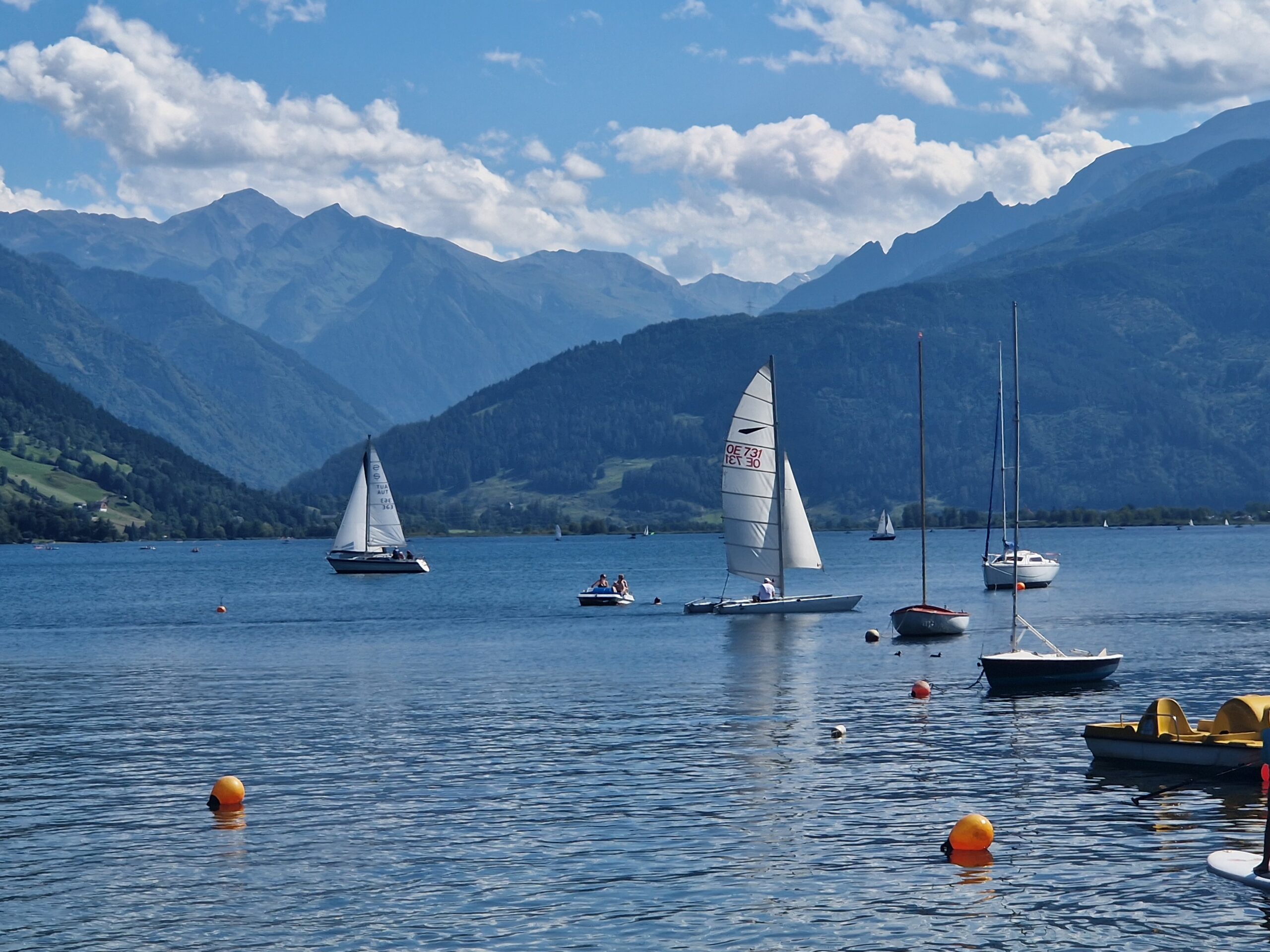 Summer Sailing in Landlocked Austria