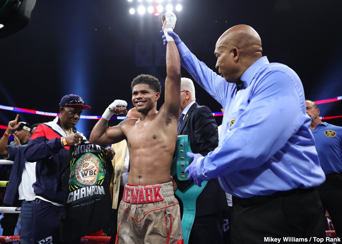 Shakur Stevenson: “Chasing the Bag” Not the Legacy