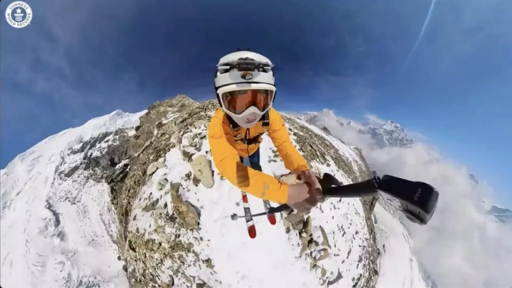 New World Record Ski Jump Altitude at 5,716m