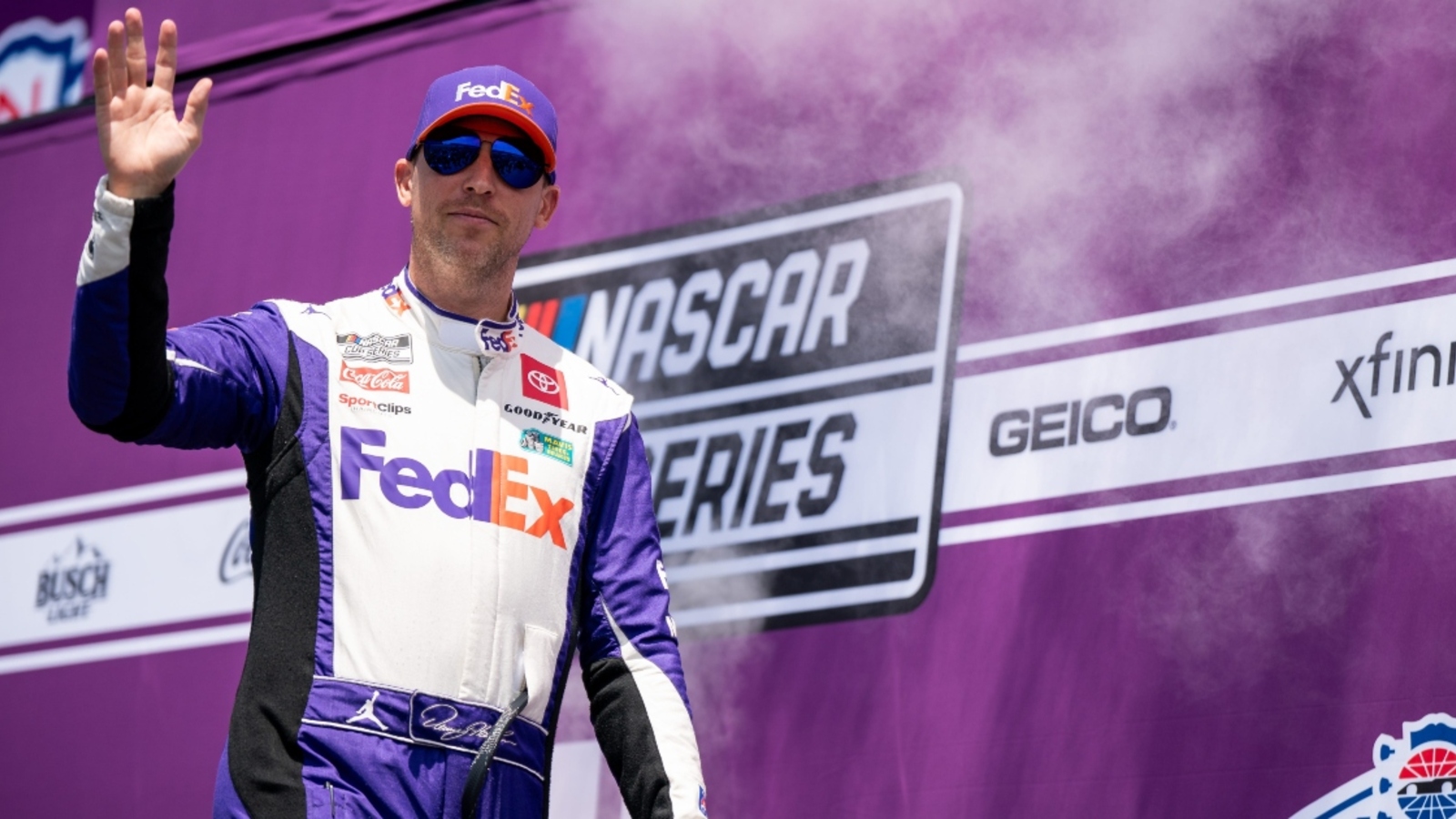 Denny Hamlin: Cars flipping over ‘is not a concern’ for me