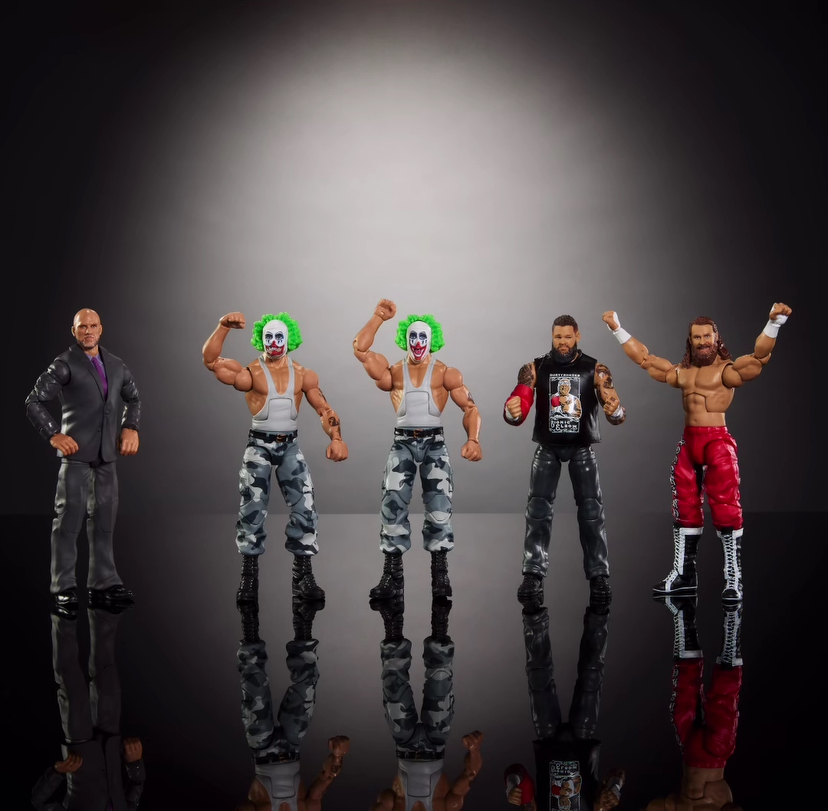 Pre-Order Alert: WWE Elite Survivor Series w/ Sami Zayn, Kevin Owens, Bushwhackers & Adam Pearce