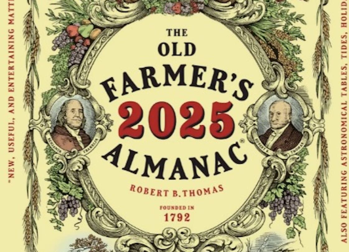The Old Farmer’s Almanac Predicts “Calmer, Gentler Winter” 2024–2025.