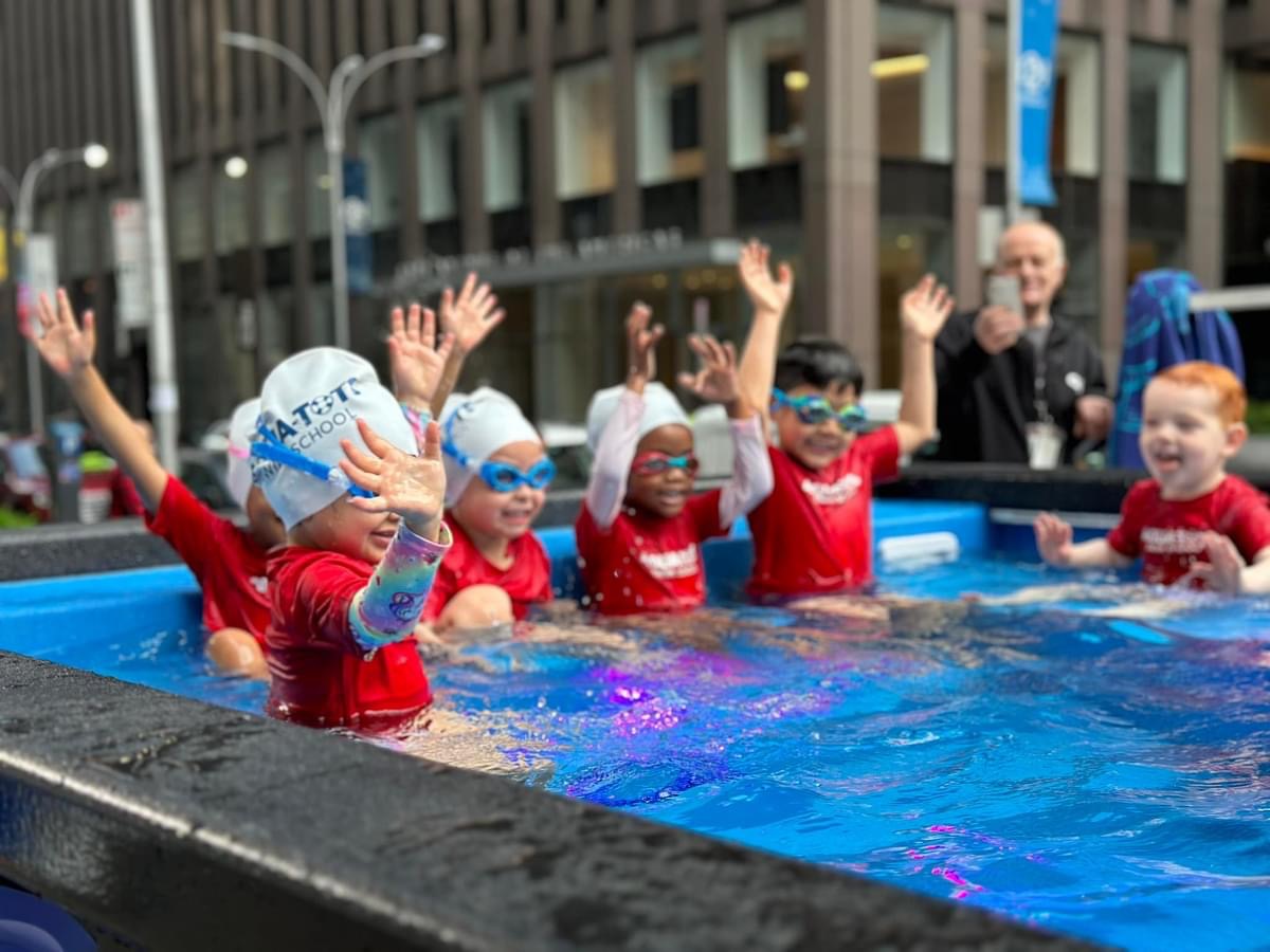 Swimming in the Big Apple: Aqua-Tots Promotes Water Safety on Fox & Friends During National Learn to Swim Day