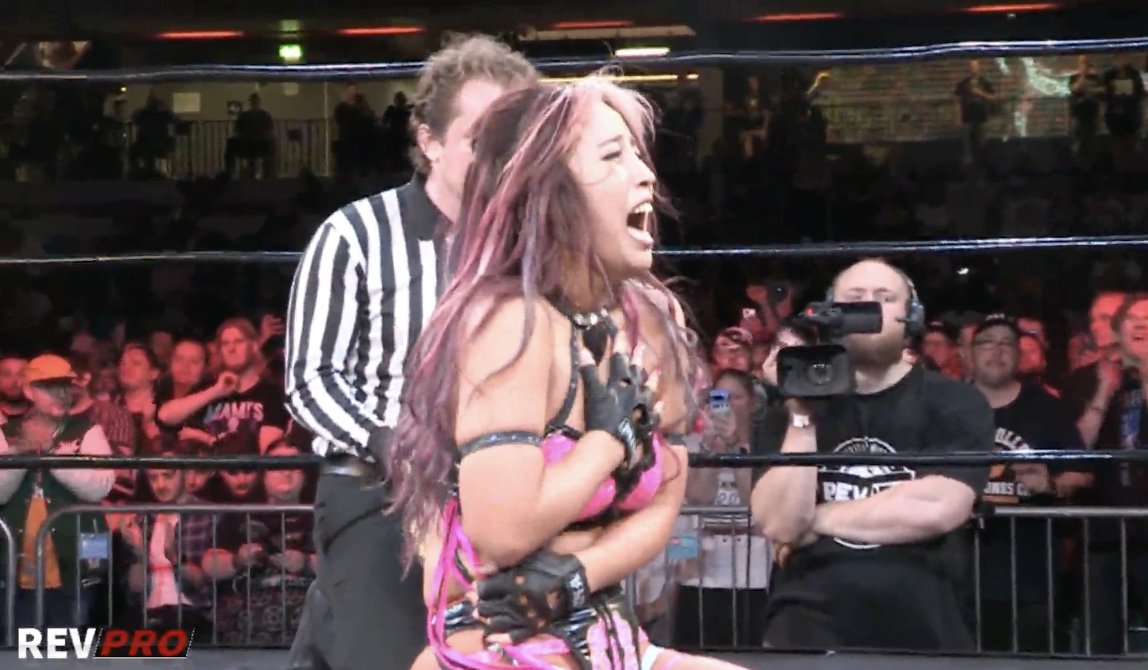 Mina Shirakawa Wins RevPro Undisputed British Women’s Title