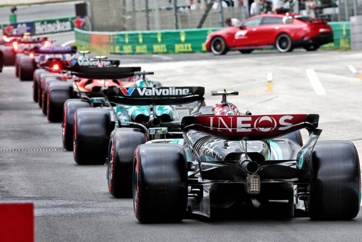 Final starting grid for the Dutch Grand Prix