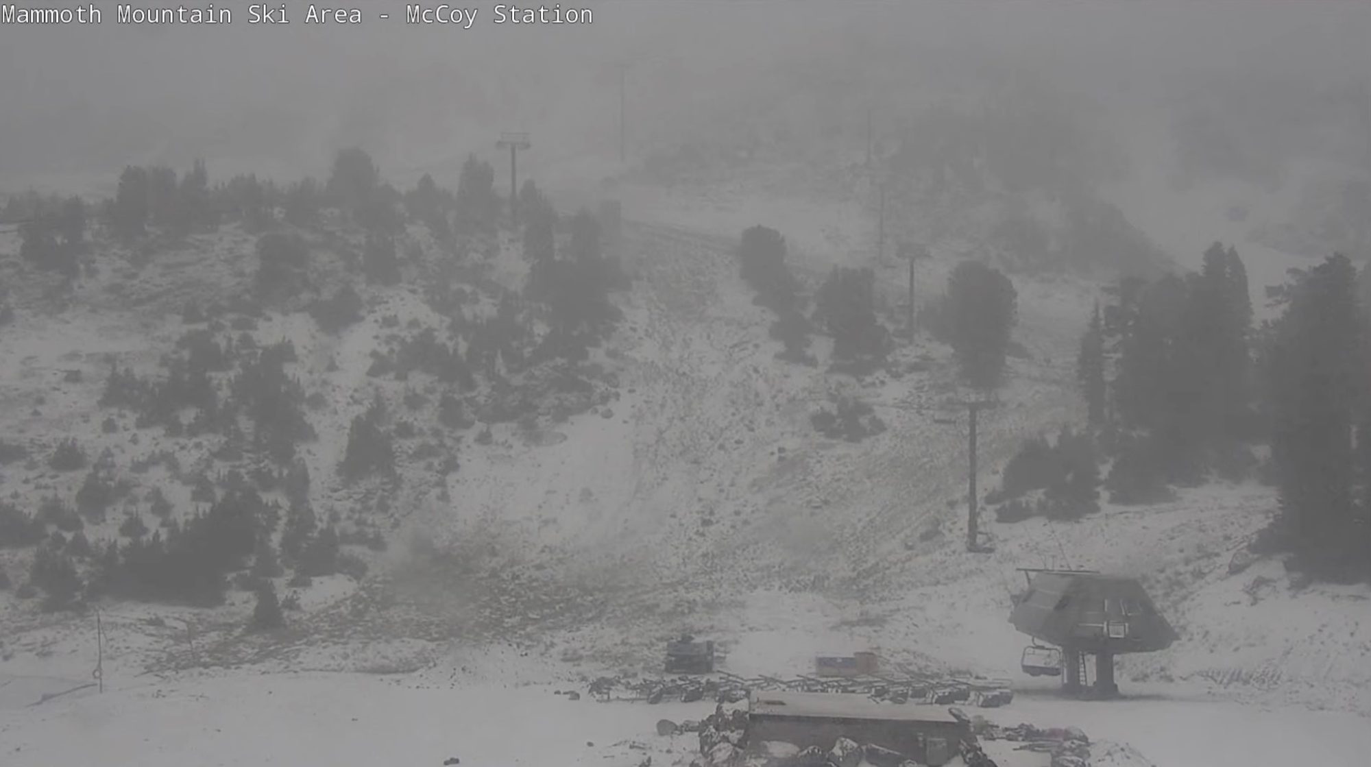 August Snowfall in North America August Snowfall in North America