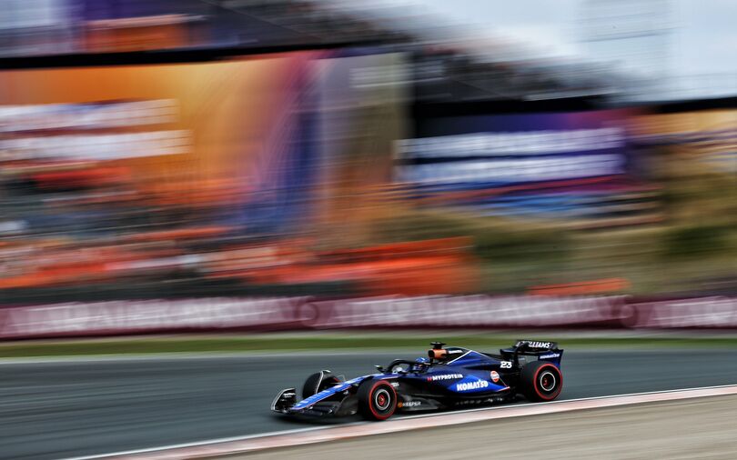 Williams explains the reason for Albon’s disqualification from Zandvoort qualifying