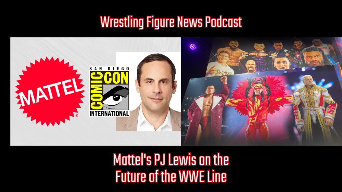Podcast: Mattel Head of Action Figures PJ Lewis on the Future of the WWE Line