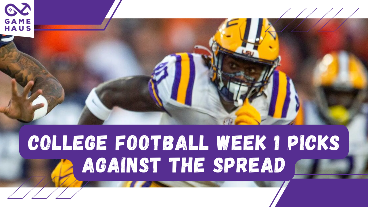 College Football Week 1 Picks Against the Spread