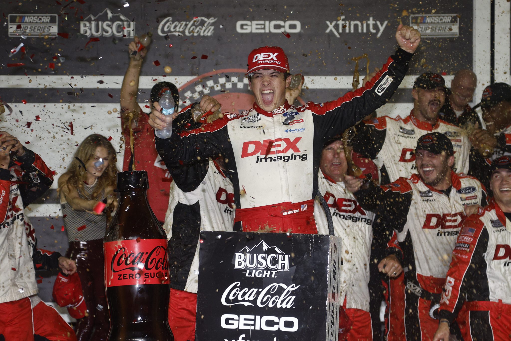 Harrison Burton Grabs His First NASCAR Cup Series Victory at Daytona