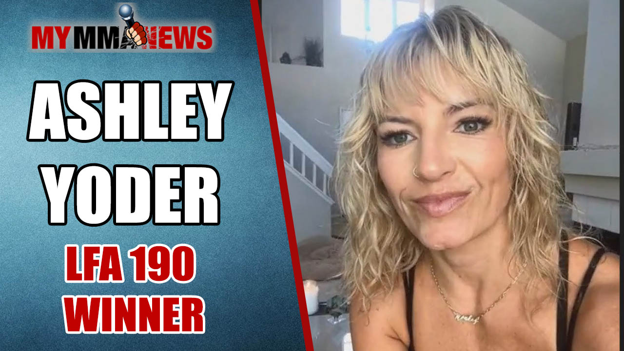 Ashley Yoder willing to take a short-notice UFC fight after LFA 190 victory