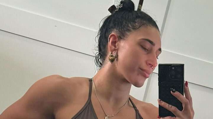 WWE star Rhea Ripley shows off incredible figure in gym gear as fans tell her ‘you are everything’