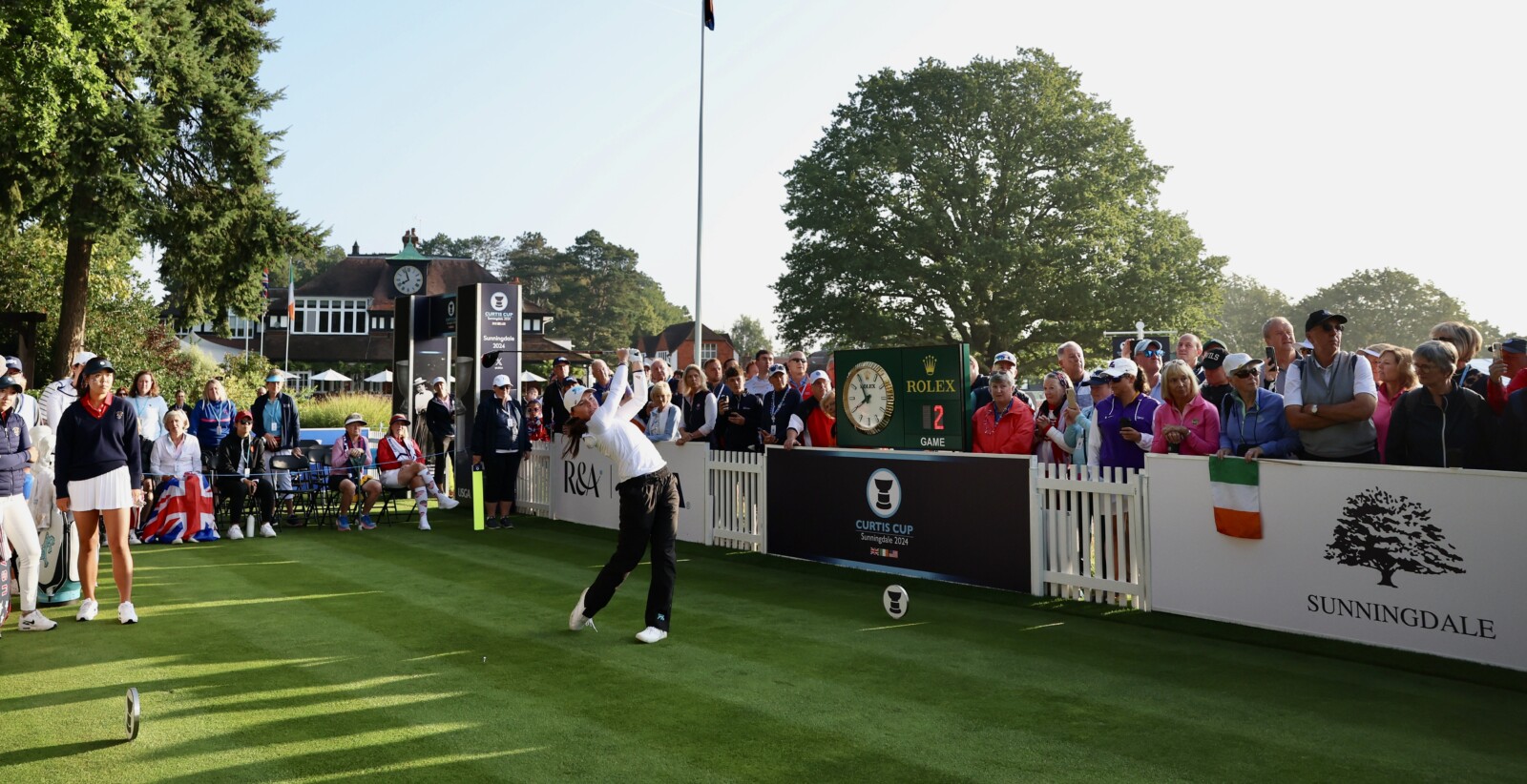 Scores tied at Sunningdale after day one of Curtis Cup