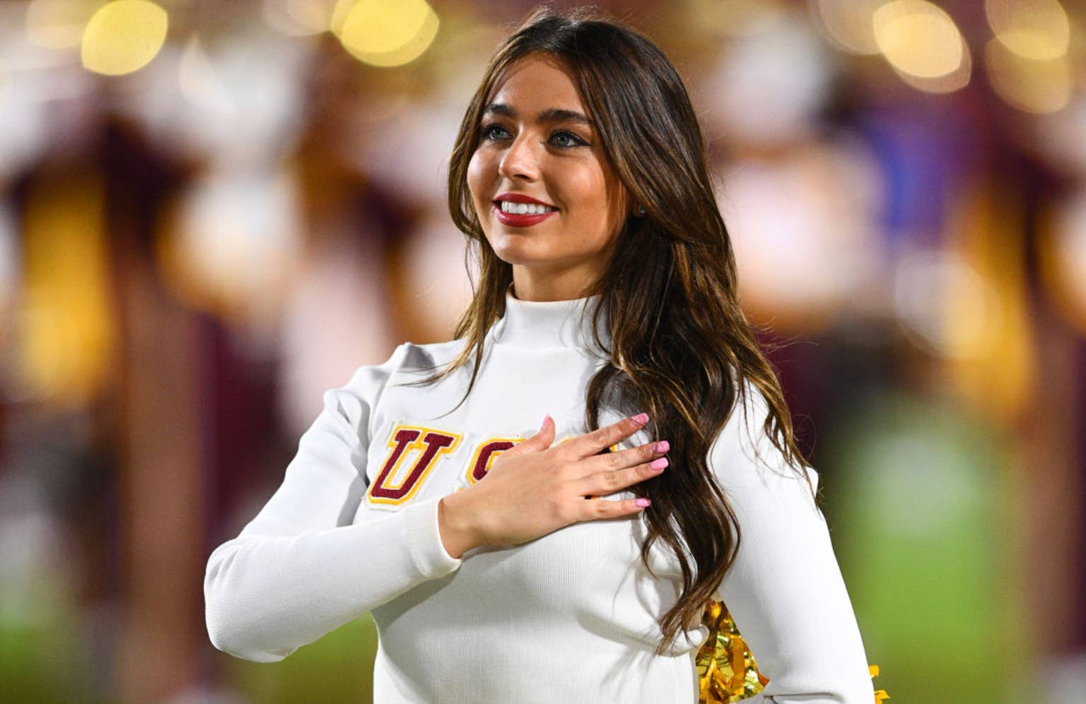 Everyone Said Same Thing About USC's Song Girls Sunday Night