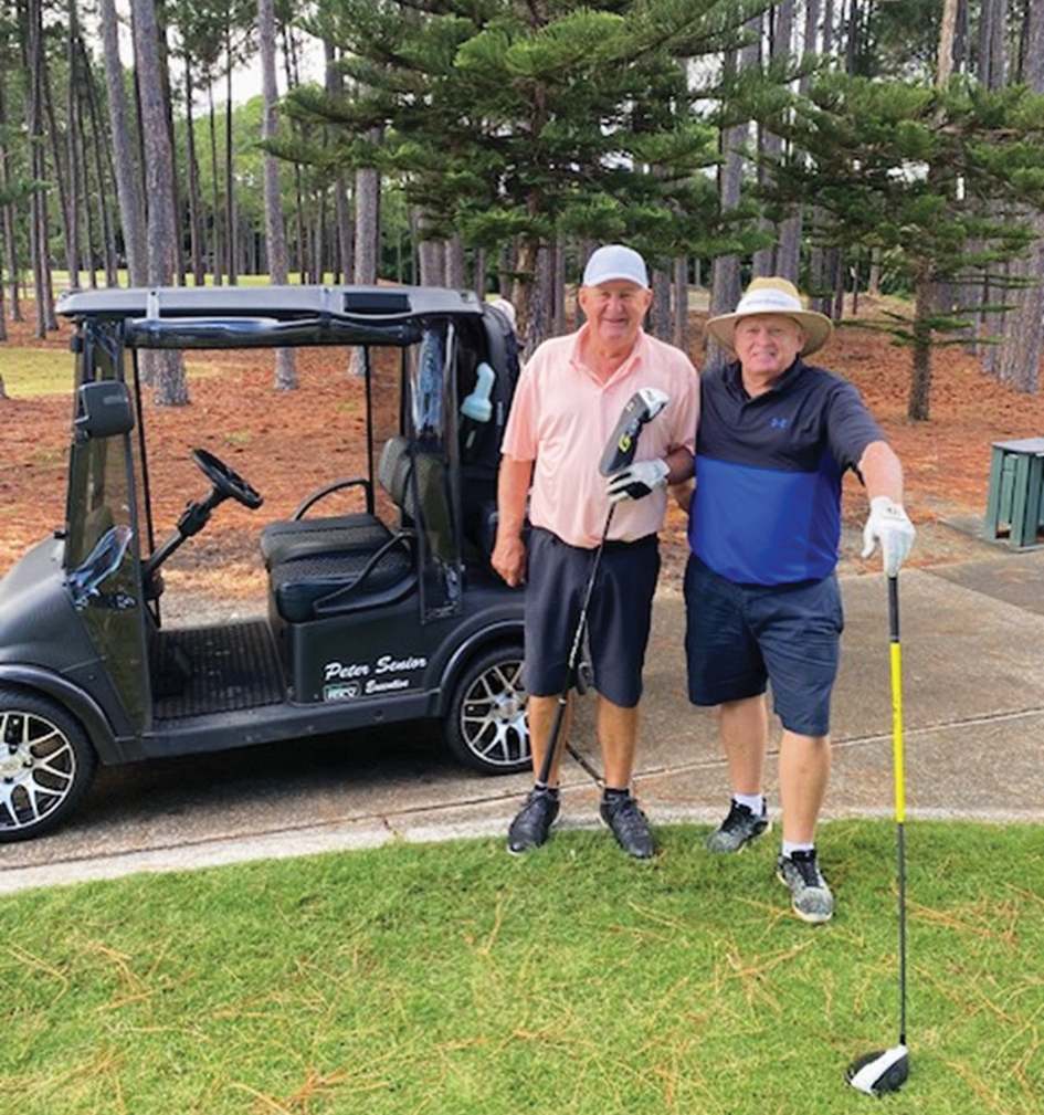 CELEBRITY SWINGER: Ex-cricketer ‘Wiz’ embracing the challenge of golf