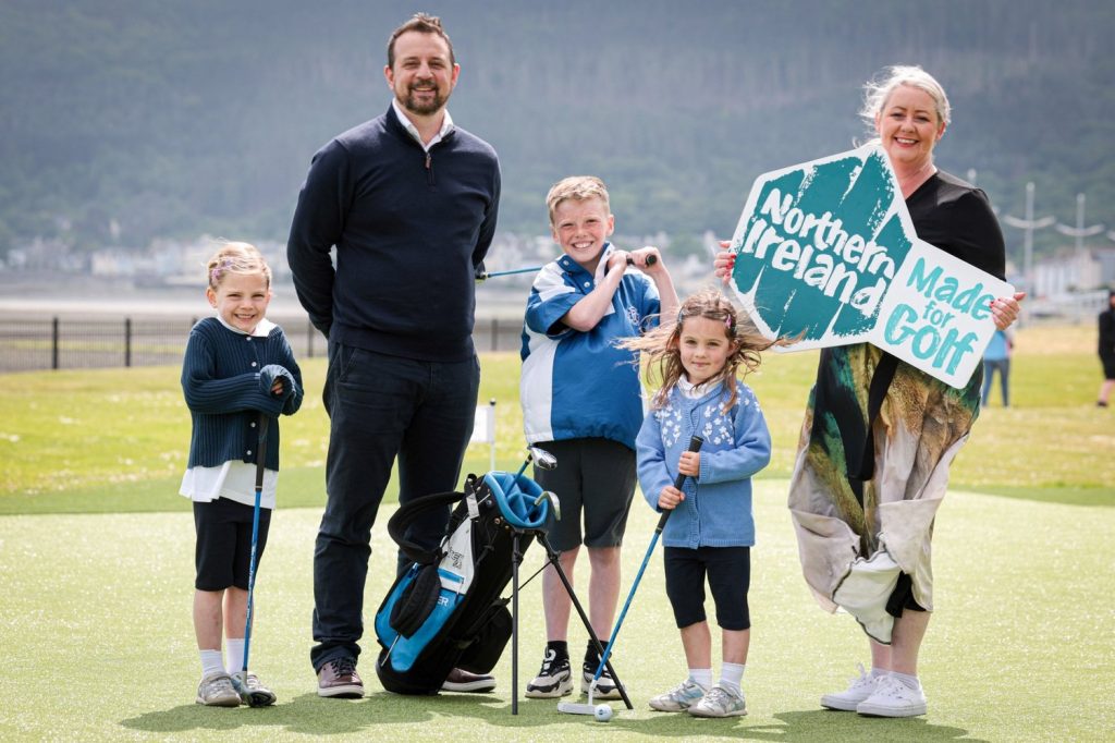 Putt-ing on a show for the Amgen Irish Open in Northern Ireland